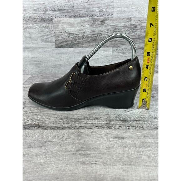 LifeStride Womens Wedge Heel Slip-On Loafers Size 9 - Picture 4 of 8